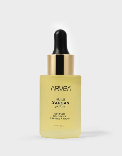 Huile d'argan 100% naturelle 30ml Arvea