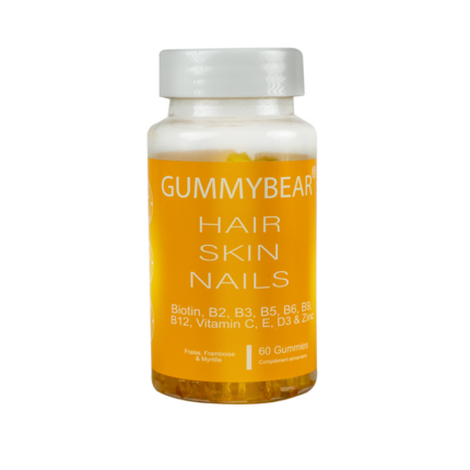 HAIR SKIN NAILS 60 GUMMIES GUMMYBEAR