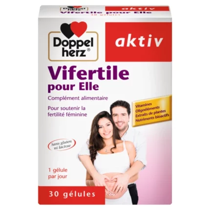 Doppel herz aktiv - Vifertile pour Elle - 30 gélules